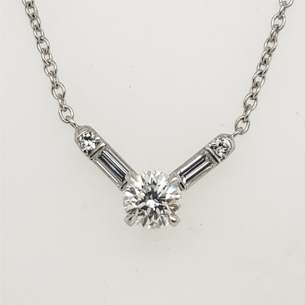 Vintage Platinum and Diamond Necklace