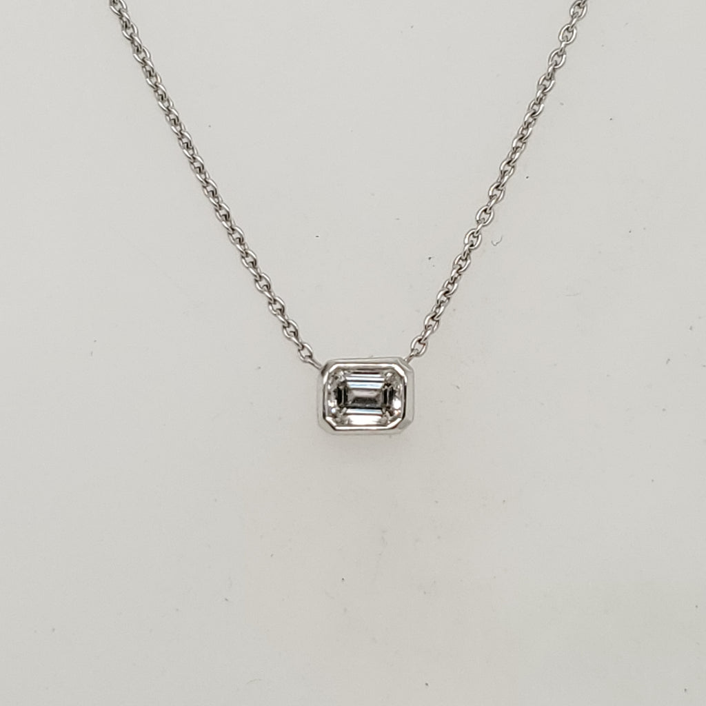 Pre-owned Roberto Coin Diamond Pendant Necklace