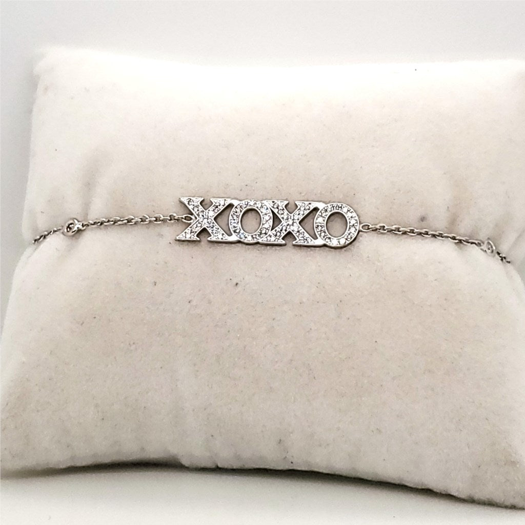 Roberto Coin 18kt White Gold Diamond Bracelet