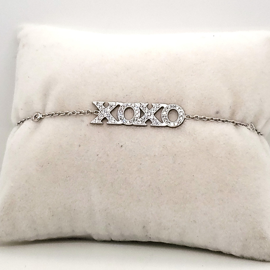 Roberto Coin 18kt White Gold Diamond Bracelet