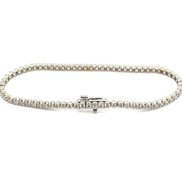 2.00ctw 14Kt White Gold Diamond Tennis Bracelet