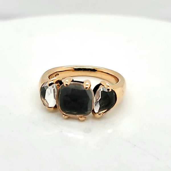 Pomellato 18k Rose Gold Quartz Ring