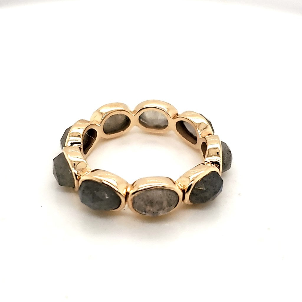 14Kt Yellow Gold Moonstone Ring