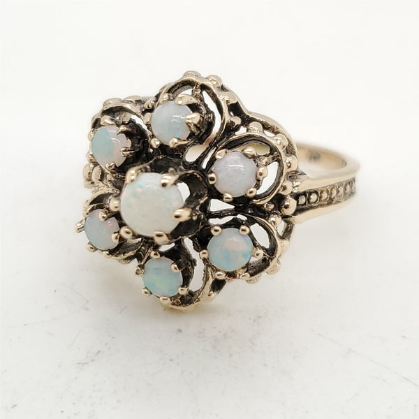 14k, 14kt, gold, diamond, ring, diamond ring, fashion ring, right hand ring