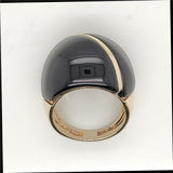 14kt Yellow Gold Onyx Ring
