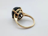 Vintage 14kt Yellow Gold Bloodstone Ring