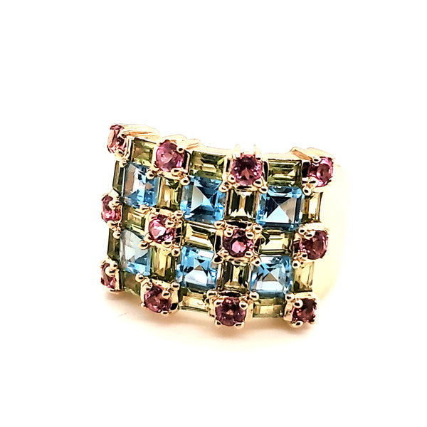 14kt Yellow Gold Gemstone Ring