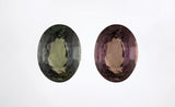 18K Yellow Gold Alexandrite and Diamond Ring