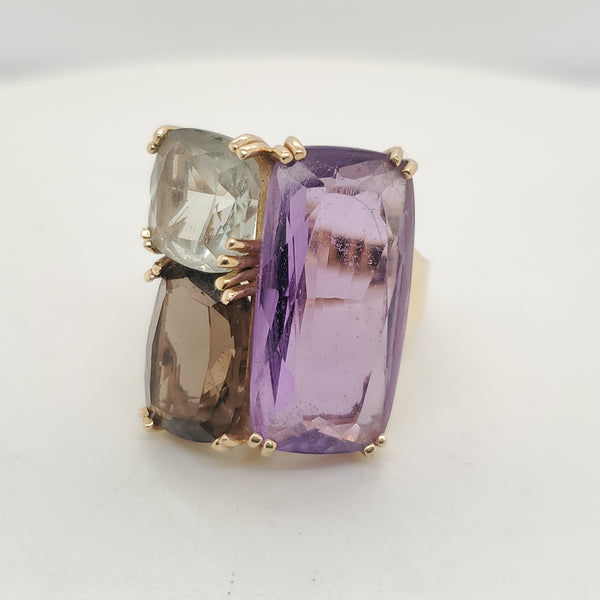 14kt Yellow Gold Gemstone Ring