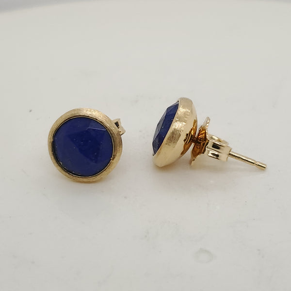Marco Bicego 18kt Yellow Gold Lapis Earrings