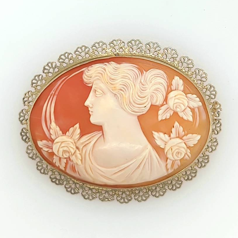 Estate Carved Shell Cameo