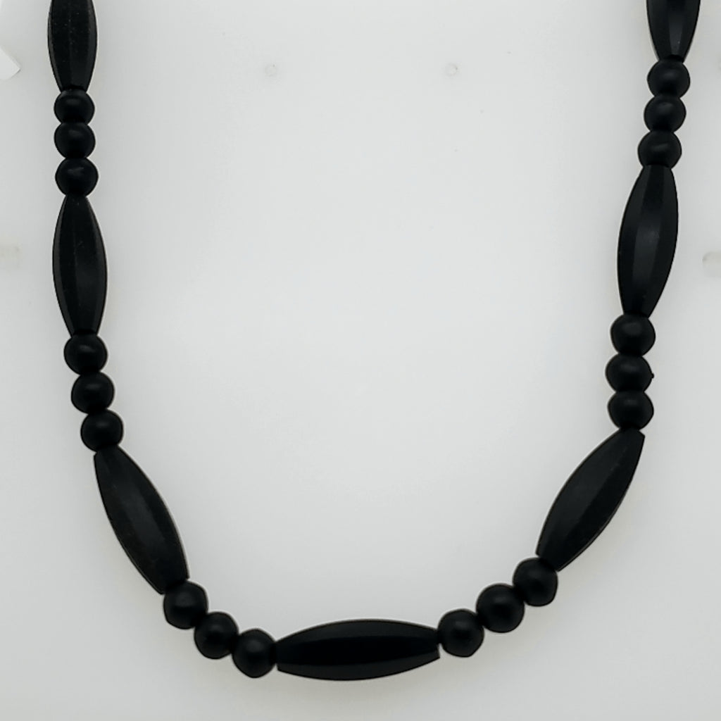 Antique Victorian Jett Neckalce