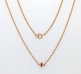 14kt Yellow Gold Ruby Collette Necklace