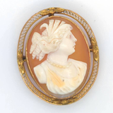 VICTORIAN CAMEO BROOCH/PENDANT