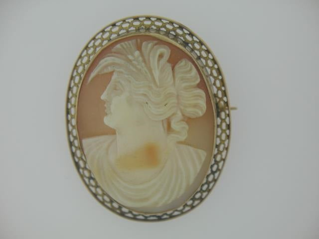 14Ky Victorian Cameo