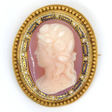 Victorian Cameo Brooch