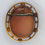 Antique 18Kt Gold Cameo Brooch/Pendant