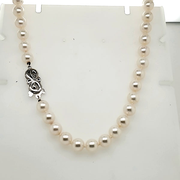 18"" Cultured Akoya Pearl Strand