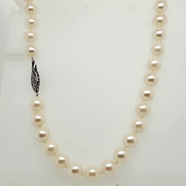 16"" Strand Cultured Akoya Pearl Necklace