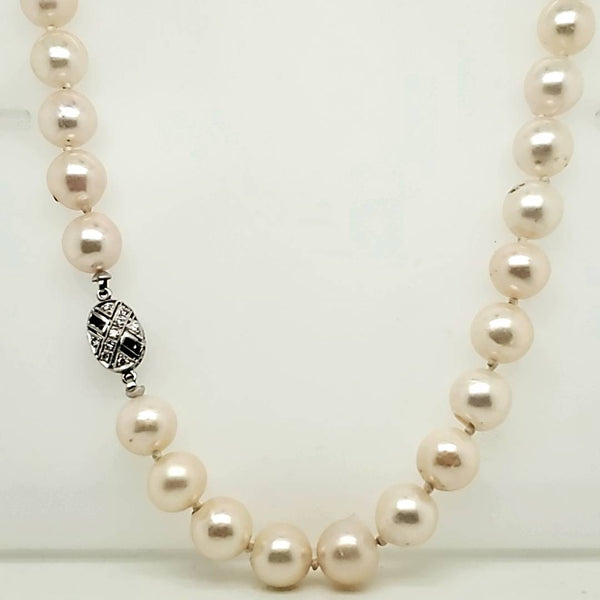 18"" Strand Baroque Cultured Akoya Pearl Necklace