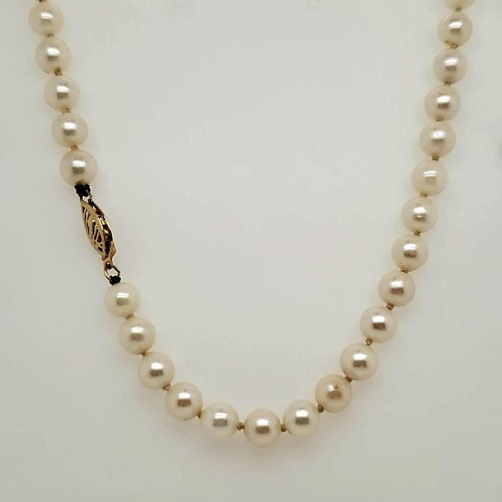 24"" Cultured Pearl Necklace