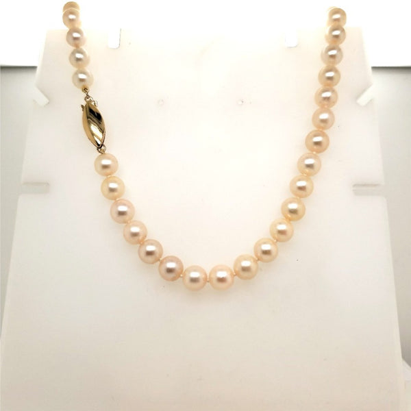 30"" Strand Cultured Akoya Pearl Necklace