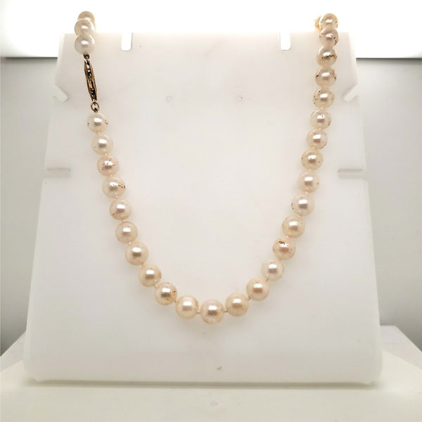 18"" Cultured Akoya Pearl Strand