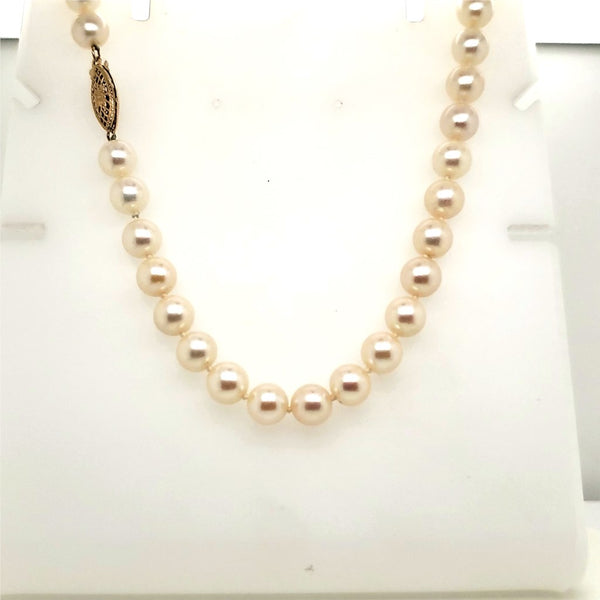 16"" Strand Cultured Akoya Pearl Necklace