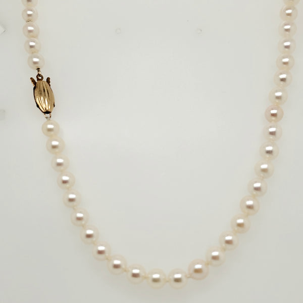 18"" Cultured Pearl Necklace
