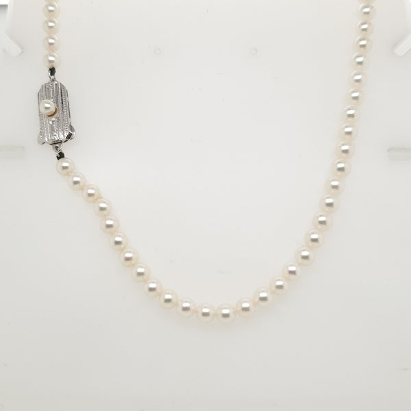 Vintage Mikimoto 18"" Pearl Strand