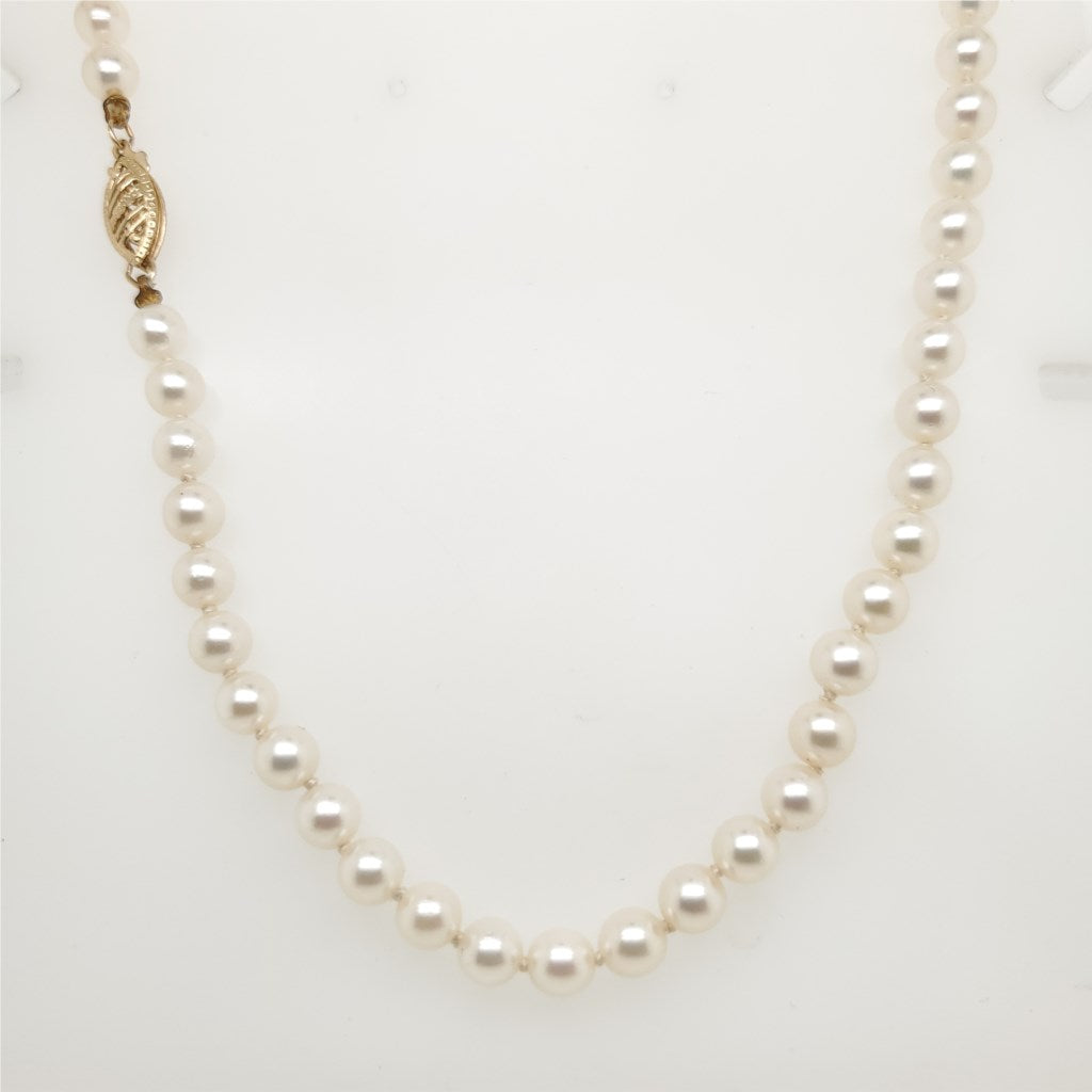 16"" Strand Cultured Akoya Pearl Necklace