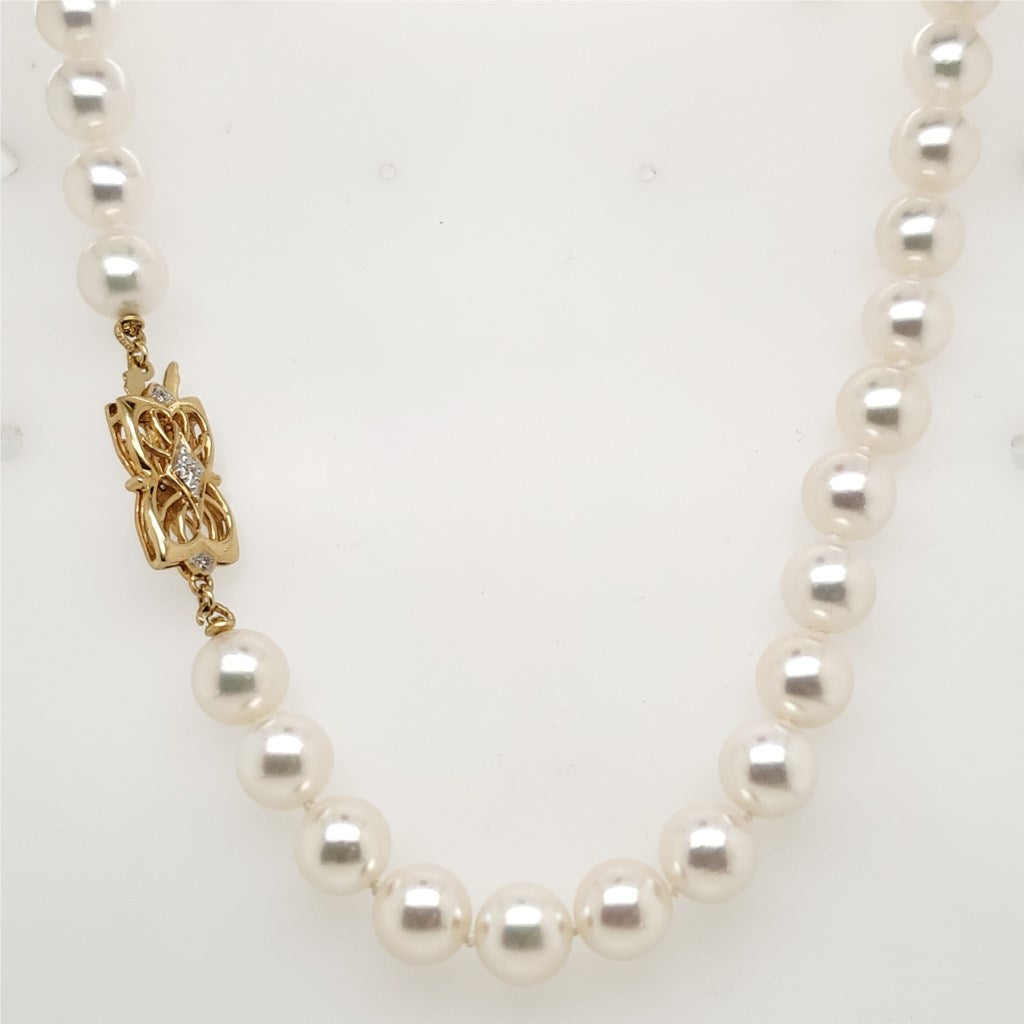 17"" Strand Cultured Akoya Pearl Necklace