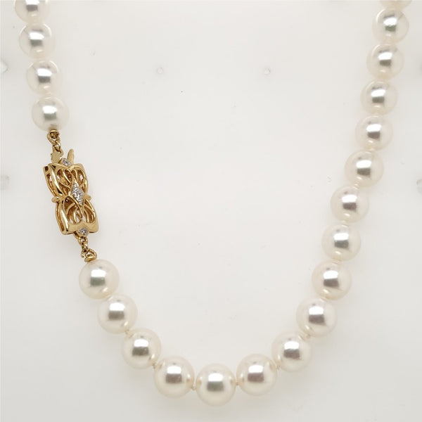 17"" Strand Cultured Akoya Pearl Necklace