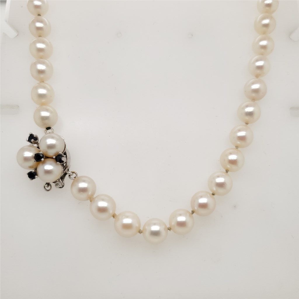 18"" Strand Cultured Akoya Pearl Necklace
