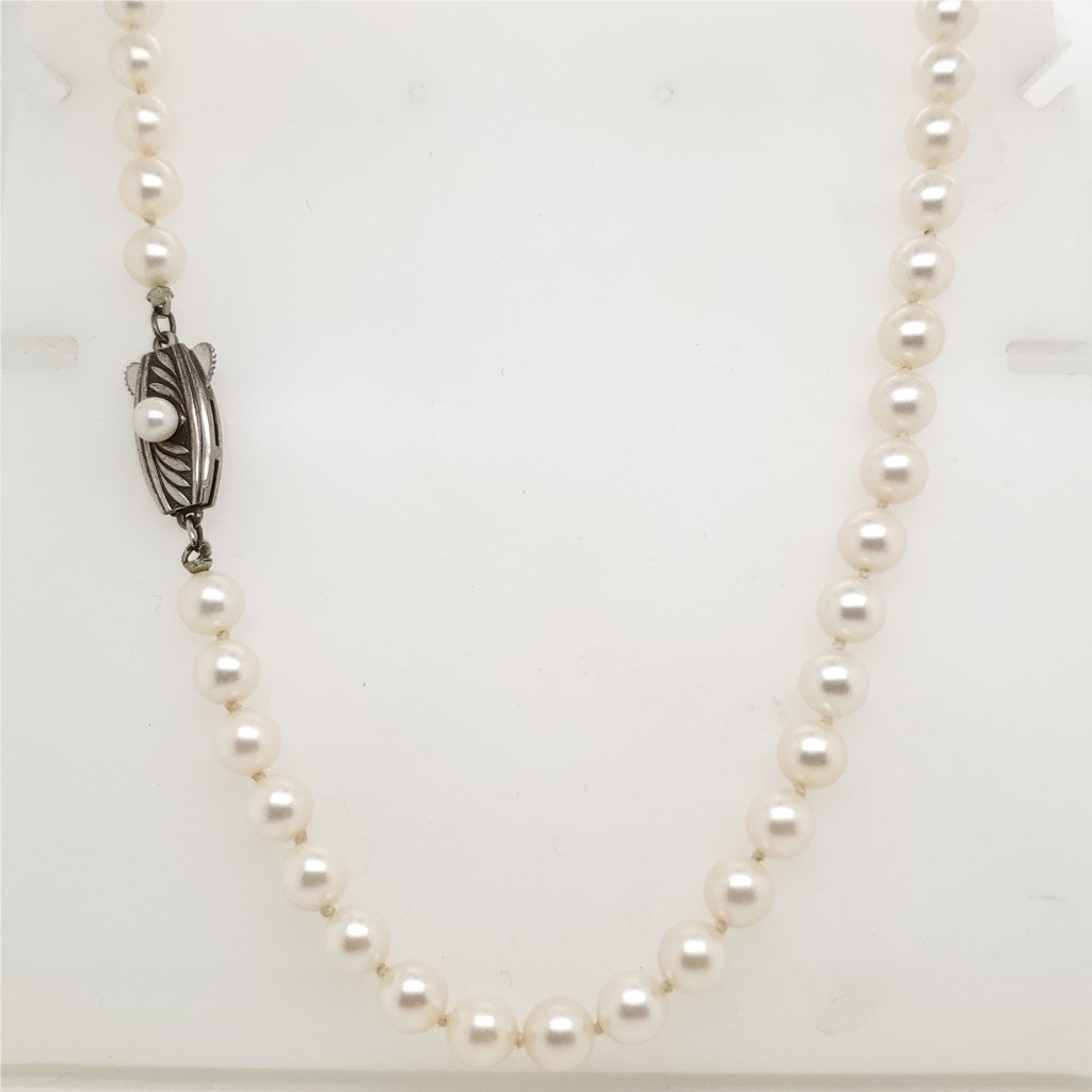 Vintage Mikimoto 24"" Pearl Strand