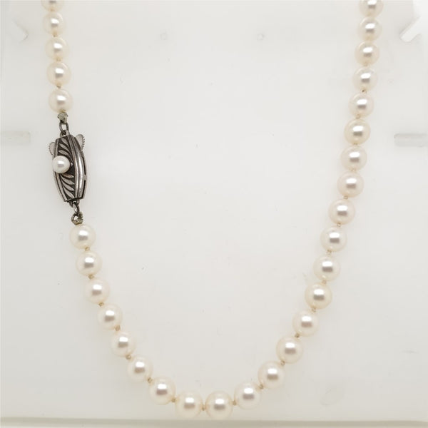 Vintage Mikimoto 24"" Pearl Strand