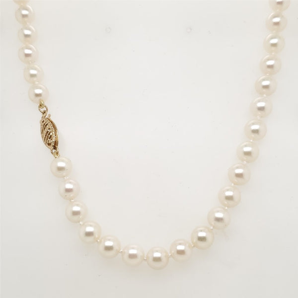 24"" Strand Cultured Akoya Pearl Necklace