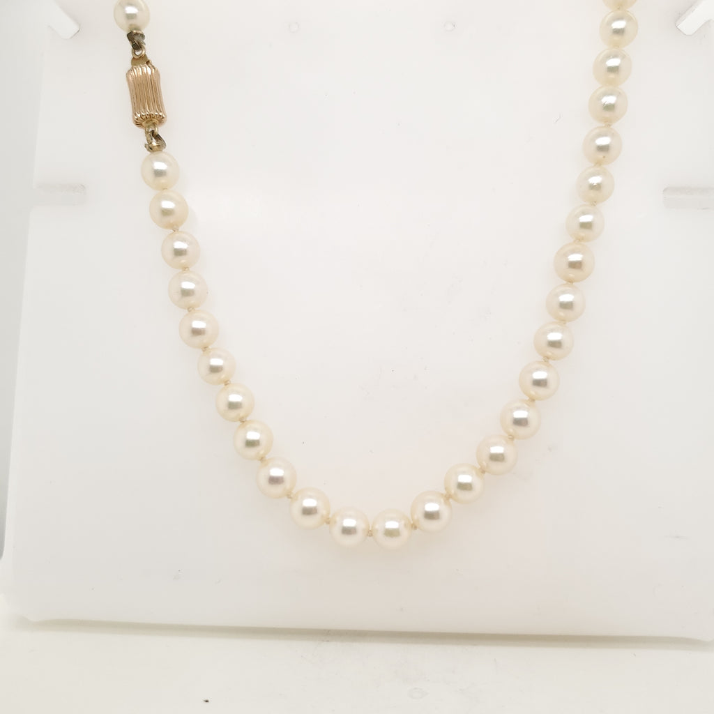 30"" Strand Cultured Akoya Pearl Necklace