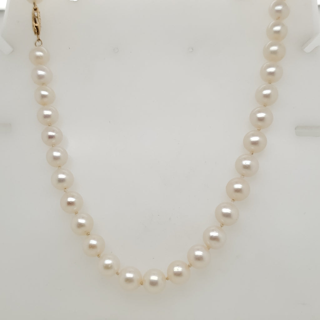 18"" Strand Cultured Akoya Pearl Necklace