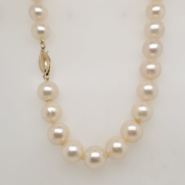 18"" Strand Cultured Akoya Pearl Necklace