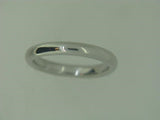 platinum  size 6 wedding band 3mm 6.7 gr.