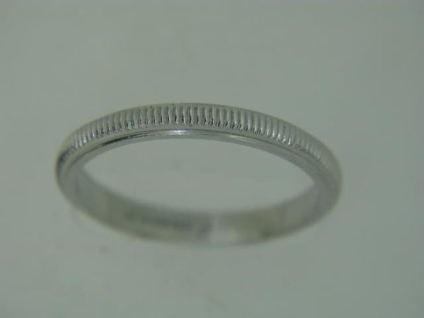 Estate Platinum Wedding Band