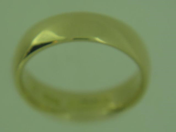 Vintage English 18Kt Gold Wedding Band