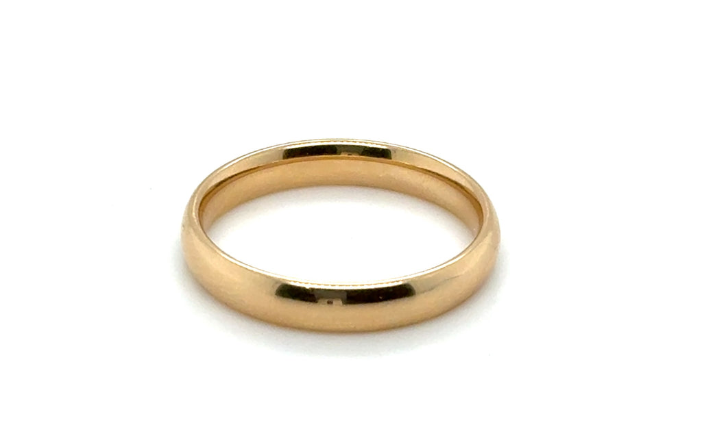 Benchmark Yellow Gold Wedding Band