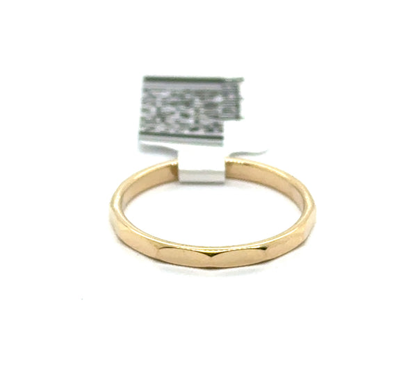 14kt Yellow Gold 2mm Benchmark Stackable Wedding Band