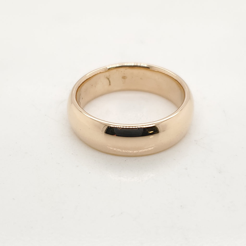 Antique 18kt Yellow Gold Wedding Band