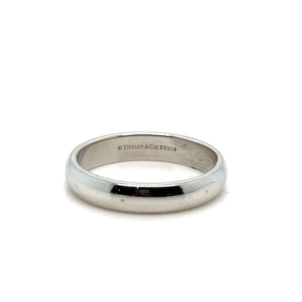 Pre - Owned Platinum Tiffany & Co Wedding Band