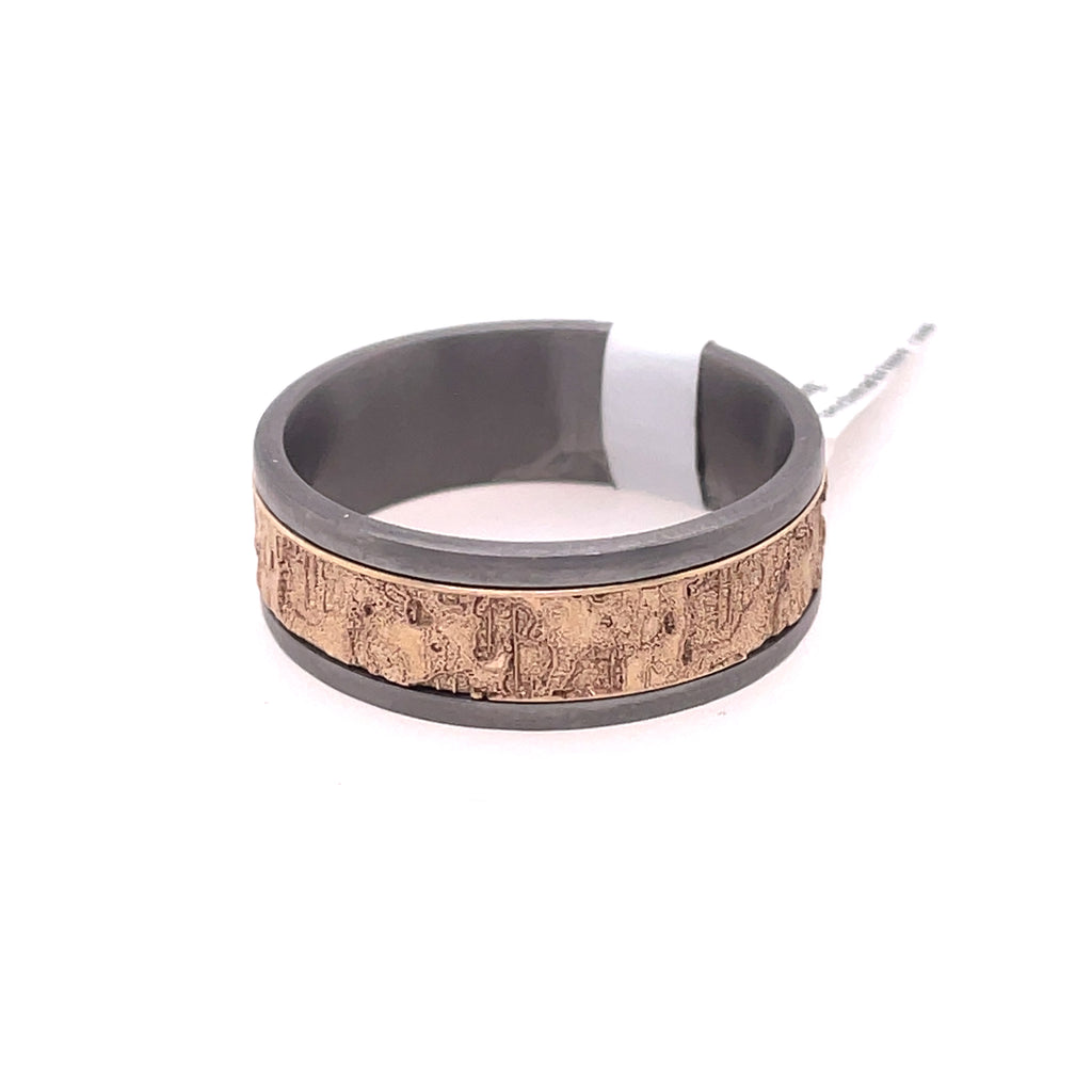 Ammara Stone By Benchmark Gents Wedding Band