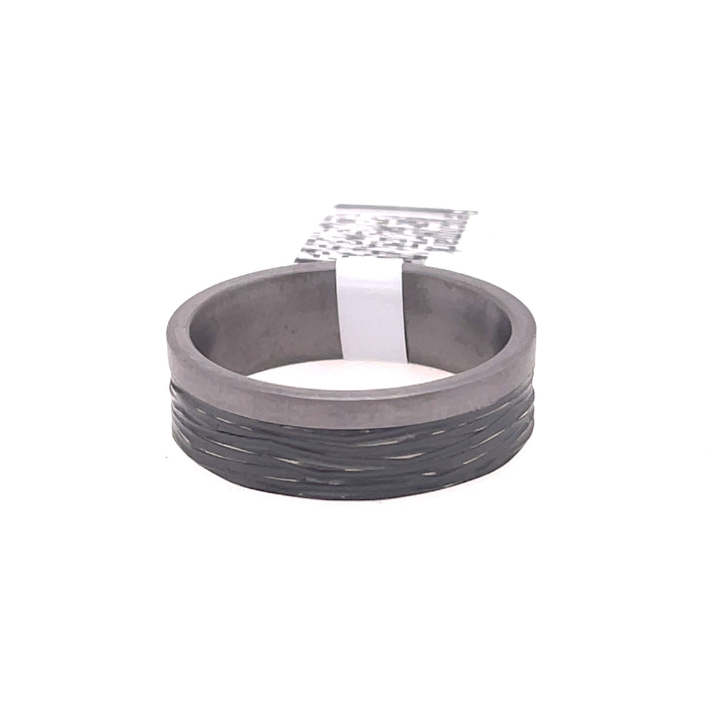 Benchmark Gents Tantalum And Titanium Wedding Band 7mm