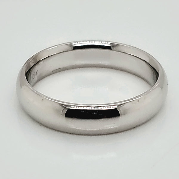 Mens 5mm Platinum Wedding Band